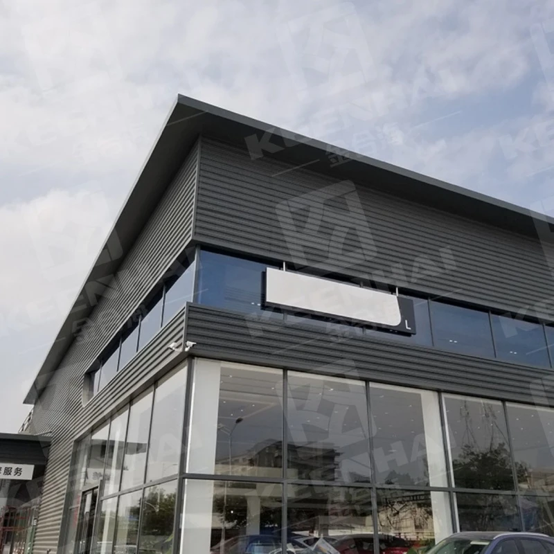 Aluminum Wave Metal Single-panel Exterior Wall Panel Aluminum Wave Metal Single-panel Exterior Wall Panel
