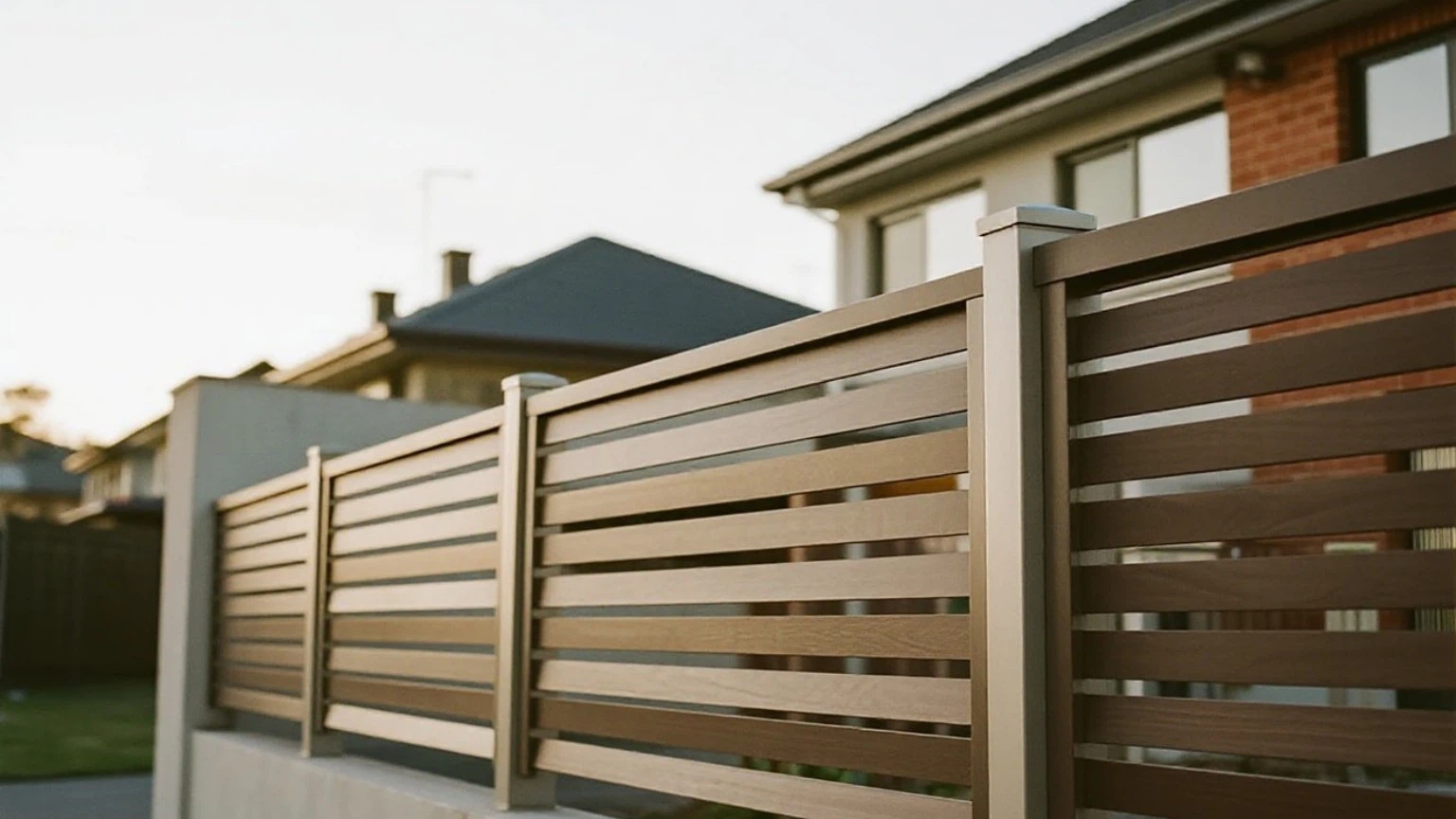 Aluminium Slats Fence Aluminium Slats Fence